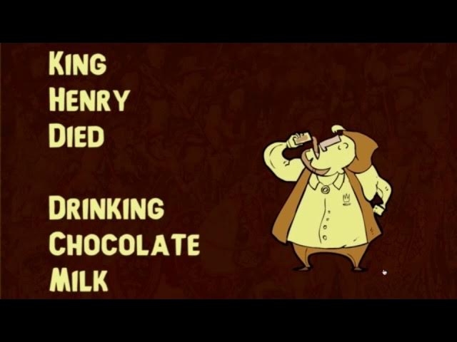 King Henry Died Drinking Chocolate Milk Song Lyrics