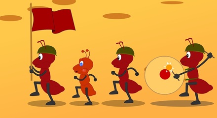 The Ants Go Marching Original Song Lyrics