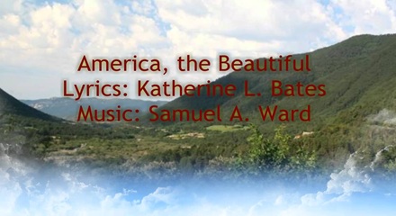 America America God Shed His Grace On Thee Lyrics