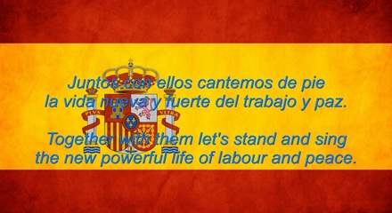 Does The Spain National Anthem Have Any Official Lyrics