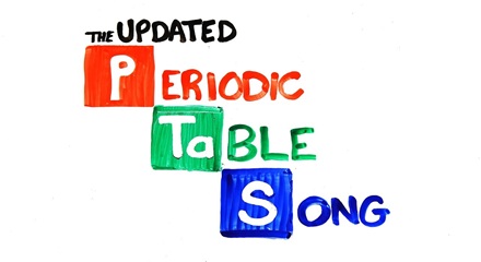 Elements Of The Periodic Table Song Lyrics