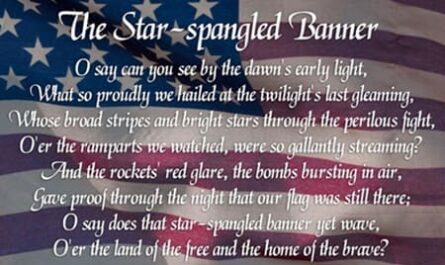 Star Spangled Banner Lyrics