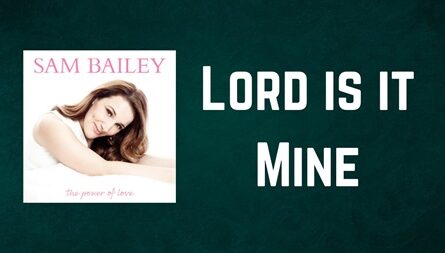 Sam Bailey Funeral Song Lyrics