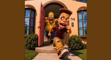 Homer Let The Barts Out Lyrics